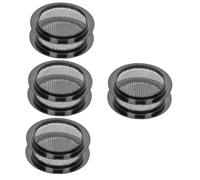 ibasenice 8pcs Dobro Guitar Soundhole Covers Metal Screen for Resonator Guitar Soundhole Inserts for Acoustic Grille Sound Hole Covers for Parts