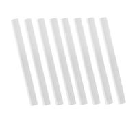 ibasenice 8pcs Dustpan Rubber Lip Strip Replacement Soft Elastic Edge Strip for Dustpan Models Rubber Edge for Home Garden and Commercial Use Easy Install Repair Accessories