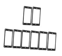 ibasenice 8pcs Electric Guitar Pickup Frame Replacement Pickup Protectors Lightweight and Noise-reducing Design for Enhanced Sound Quality Compatible Standard Electric Guitars