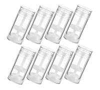ibasenice 8pcs Empty Containers Plastic Tube 30ml Refillable Twist-up Bottles for Dispensing Deodorants and Lip Balms for Making Your Own Deodorants at Home