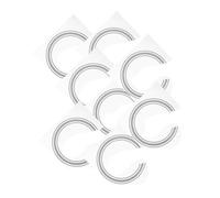 ibasenice 8pcs Guitar Sound Hole Rosette Stickers for 41-inch Acoustic Classical Guitars, Self-adhesive Pvc Decals Precision Production and Unique, Beautiful Design for Music Decorations