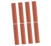 ibasenice 8pcs Guitar Truss Rod Tube Covers Replacements for Acoustic Electric Guitars Wood Parts Easy to Install