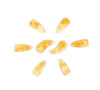 ibasenice 8pcs Guzheng Finger Nails, Tortoiseshell Molecule Finger Nail Protectors, Protective Practice Picks for Sound, Easy to Use, for Adults and Children