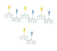 ibasenice 8pcs Iron Music Book Clip with Tassel Sheet Music Page Holder for Musicians Compatible with Books Notebooks and More for Piano and Guitar Use