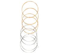 ibasenice 8pcs Mandolin Strings Replacement Sound Fit for All Mandolins for Musicians and Enthusiasts