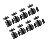 ibasenice 8pcs Metal Ball Head Tripod Adapter Rotating Camera Mount for Dslr Lightweight and Sturdy for Live Streaming and Photography Compatible with Various Tripods