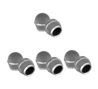 ibasenice 8pcs Microphone Ball Head Replacement Grille for Microphone Metal Mesh Attachment Compatible for Studio Recording