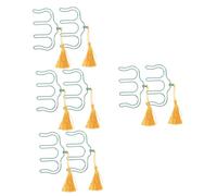 ibasenice 8pcs Music Book Clip Tassel Sheet Music Page Holder Note Clamp Book Holder Portable Sheet Clip for Reading Instrument Supplies