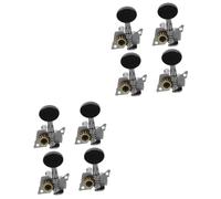 ibasenice 8pcs Musiclily Pro Vintage Tuners Locking Ukulele Keys Pegs Tuning Keys for Guitar Solid and Plate Beautiful Design Non-marking and Scratch-resistant
