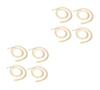 ibasenice 8pcs Natural Violin Bow Hair Replacements Hair for Violin for Beginners Students Smooth Practical Accessories