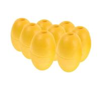 ibasenice 8pcs Rope Floats Buoys for Kayaks Canoes Boats High Visibility Yellow Fishing Marker Mooring and Trail Indicator Easy Mount for Freshwater and Deep Water Use