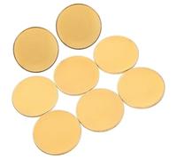 ibasenice 8pcs Round Alloy Engraving Blanks 40mm Laser Engrave Blank Coins with Versatile Use for Commemorative Collection and Jewelry Making