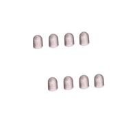 ibasenice 8pcs Silicone Guitar Fingertip Protectors Cut Finger Cover for Ukulele Mandolin Banjo Electric Guitar