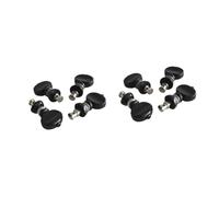 ibasenice 8pcs Silver Ukulele Tuning Pegs Friction Tuners for Accurate String Compatible Various Instruments Easy to Install