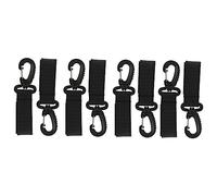 ibasenice 8pcs Stroller Hook Clip Organizer Buggy Bag Hooks Pram Clips Stroller Accessories