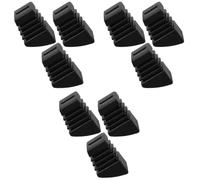 ibasenice 9pcs Drum Rubber Feet Drum Rack Non Slip Rubber Pads for Stand Leg Protectors Replaceable Kit Stand Mats for Practice Gear