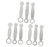 ibasenice 9pcs Flute Repair Tools Flute Pad Replacement for Piccolo Musical Instruments Easy to Use for Technicians