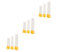ibasenice 9pcs Piano Tuning Mute Silencers Piano Damper Felt Wedges Tuning Supplies Accessories
