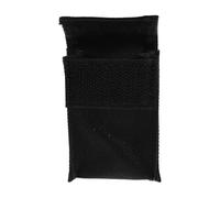 ibasenice 9v Battery Storage Bag for Electric Bass Pickup with Nylon Material and Hook Loop Fastener, Rapid Battery Changes and Secure Fit, for Gigs and Studio Sessions