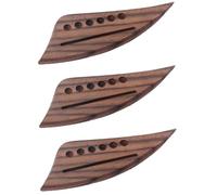 ibasenice Acoustic Guitar Bridge Pins Replacement Kit Saddle Bridge for Folk Guitar Center Slot Strings