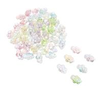 ibasenice Acrylic Bubble Cluster Beads Silky Smooth Surface 0.9 Inch Size 60pcs Realistic Miniature Bubble Clusters the Sea Party Decor for Fairy Garden Accessories