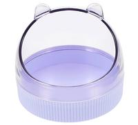 ibasenice Acrylic Hamster Bowls for Pets Safe Chinchilla Feeding Dish Compact Household Water Bowl Easy to Clean Durable Accessory for Guinea Pigs Rats