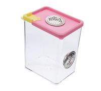 ibasenice Acrylic Reptile Breeding Box with Ventilation for Comfortable Insect Habitat Easy to Disassemble Feeding Box for Small Pets Moisture Resistant Design Convenient Use Random Color