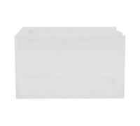 ibasenice Acrylic Reptile Feeding Box Leak-Proof Small Terrarium Habitat 10.3x8.3x6cm Breeding Tank for Spiders and