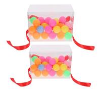 ibasenice Active Twerking Game Set with Electric Hip Master Props and 20 Ping Pong Balls 2 Sets for Group Fun at Bridal Showers and Yard Parties