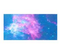 ibasenice Adhesive Aquarium Poster Outer Space Background Sticker Cling Fish Tank Decor Easy to Apply Wall Decoration for Home and Aquarium