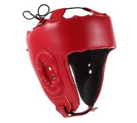 ibasenice Adjustable Breathable Boxing Headgear Lightweight Sparring Helmet with Reinforced Padding for Karate Kickboxing Taekwondo Training and Wrestling Protection