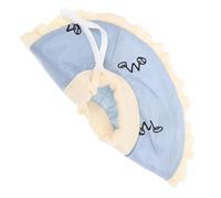 ibasenice Adjustable Breathable Cloth Pet Collar for Hamster and Guinea Pig, Postoperative Neck Circle for Small Animals, Soft Anti-bite after Surgery Protective Collar
