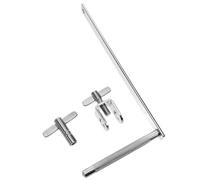 ibasenice Adjustable Cowbell Bracket Clamp Holder for Drum Kit Metal Cowbell Mounting Clamp Drum Accessories for Drumming Sessions