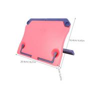 ibasenice Adjustable Foldable Music Sheet Stand Lightweight Desktop Book Stand for Reading and Piano Guitar Keyboard with Firm Support Portable Space Saving Design for Travel and Office