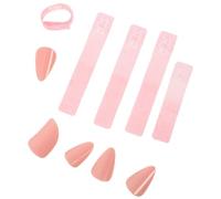 ibasenice Adjustable Guzheng Finger Picks Resin and Polyester Material with Hook and Loop Tape, Pink Protect Fingertips and Ensure Pure Tone Production for Beginners and Professionals