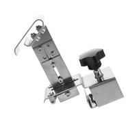 ibasenice Adjustable Metal Piano Pedal Extender with Stable Support for Young Pianists and Beginners, Silver Pedal Riser Designed for Piano Training and Practice Sessions in Class