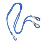 ibasenice Adjustable Tree Swing Strap and Hammock Chair Hanging Rope Set Sturdy Outdoor Rope for Children's Playground Hanging and Porch Swings