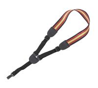ibasenice Adjustable Ukulele Strap Belt Hook Comfortable Sling for Ukulele Performance Stay-place Design for Musicians and Enthusiasts Random Striped Colors