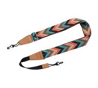 ibasenice Adjustable Ukulele Strap with Double j Hooks Soft Braided Nylon and Leather for 21 23 26 Inch Ukulele Suitable for Live Performance and Practice