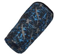 ibasenice African Drum Bag Efficiently Protecting Instruments Large Capacity Backpack Waterproof Random Color Made of Oxford Cloth and Pvc with Camouflage Blue Pattern for Portable Use