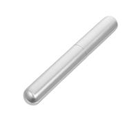 ibasenice Airtight Stainless Steel Cigar Case Tube Portable Travel Single Metal Humidor Holder for Freshness Preservation Outdoor Grade Storage Box for Men