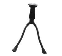 ibasenice Aluminium Alloy Double Leg Kickstand Bike Support for Mountain Bikes Side Parking Rack with Quick Latch Stable Foot Brace for Bicycle Stands