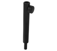 ibasenice Aluminium Alloy Microphone Extension Rod for Desk Stand, Fits Most Boom Arms and Microphones, for Live Streaming and Recording, Black Mic Stand Extender