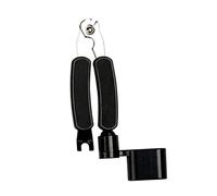 ibasenice Aluminum Alloy Guitar String Winder Handheld Pin Remover and Puller Tool for Easy Restringing of Acoustic Electric and Bass Guitars Black