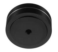 ibasenice Aluminum Slip Shock-absorbing Feet Vibration Pads for Washing Machine Slip Mats Leveling Feet Speaker Isolation Pad