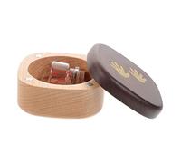 ibasenice and Trinket Box Suitable for Bedside Table Precious Souvenir Baby Tooth Box Wooden Tooth Fairy Keepsake for Boys and Girls Or Under Pillow Storage