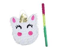 ibasenice Animal Pinata Toy Handmade Unicorn Pinata for Boys and Girls Parties Decorations for Boys and Girls