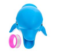 ibasenice Animal Shaped Faucet Extender Cartoon Bathroom Sink Faucet Extension Cover for Easy Install Handwashing Aid with Splash Prevention