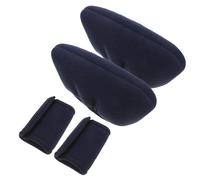 ibasenice Antislip Underarm Crutch Pads with Soft Cotton Polar Fleece Padding and Removable Washable Covers Comfortable Walker Grip Covers for Stability and Slip Prevention Suitable for