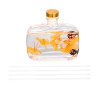 ibasenice Aromatherapy Essential Oil Reed Diffuser Set with Dried Flower and Rattan Sticks Glass Bottle Air Freshener for Bedroom and Bathroom for Home Air Freshening Random Style